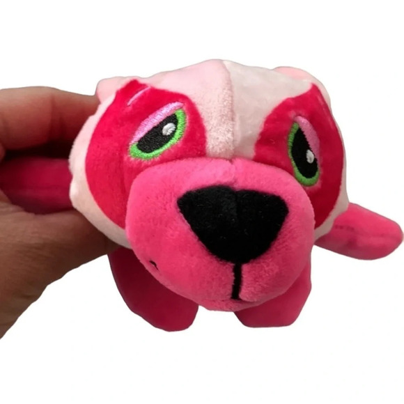 Cutetitos Fruititos Lemurito Berriti Pink Plush Stuffed Toy Pink green Scented - Picture 2 of 4